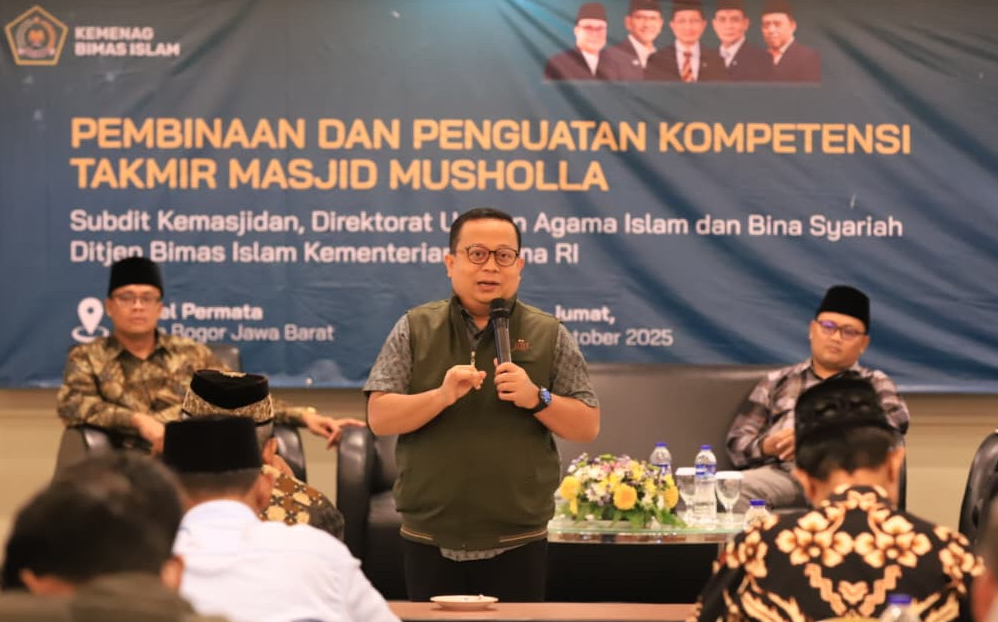Takmir Dibekali dengan Literasi Digital, Kemenag Harap Pengurus Masjid Beradaptasi dengan Kemajuan Teknologi